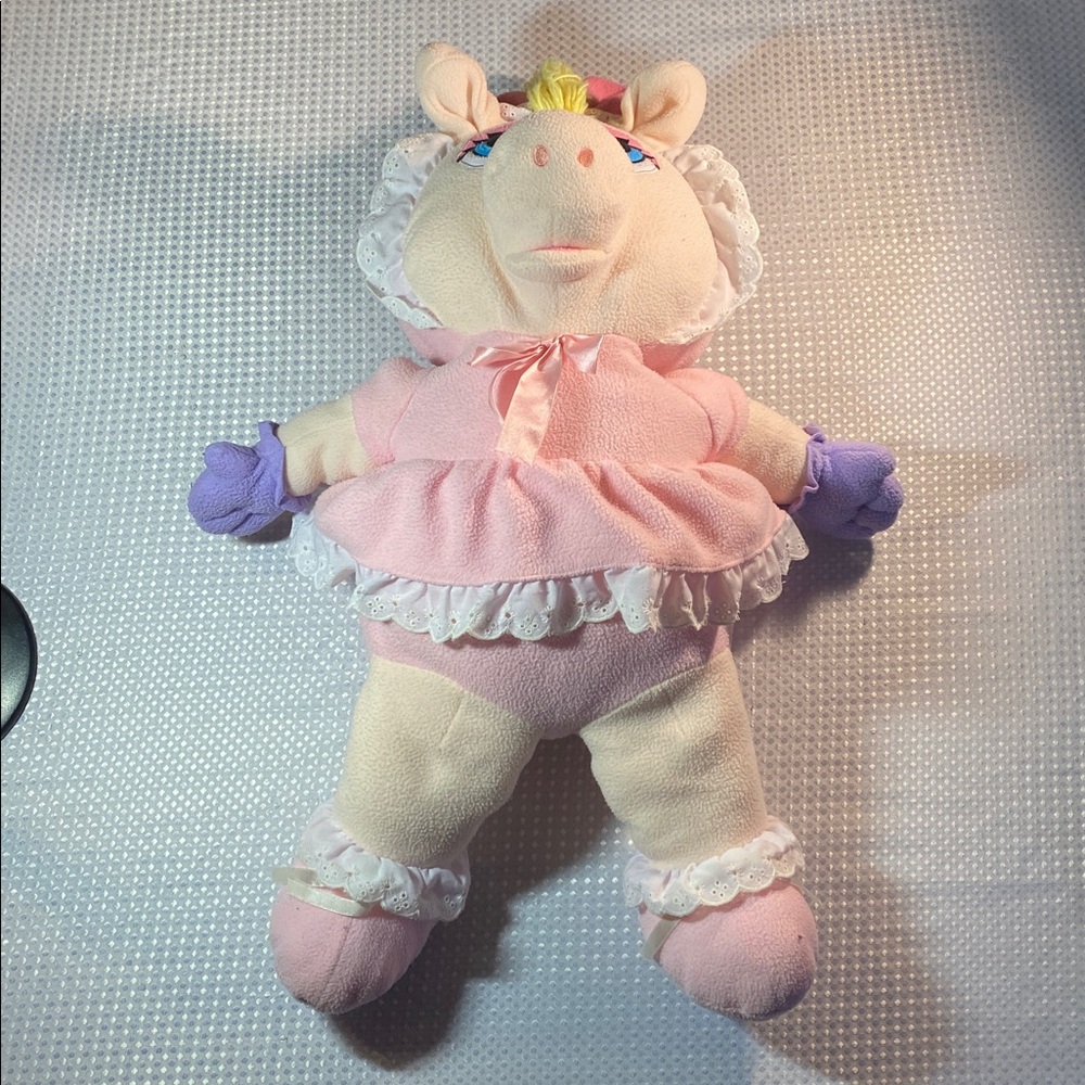 Jim Henderson Muppet Babies Miss Piggy plush